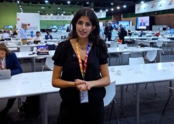 من لبنان إلى العالم: صوت شبابي يدعو للسلام والعدالة من مؤتمر تمويل التنمية