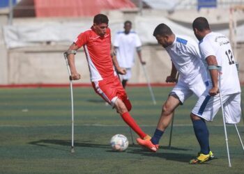 كرة القدم تعيد الأمل لمبتوري الأطراف في غزة